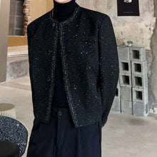 画像をギャラリービューアに読み込む, メンズ ジャケット ノーカラー ジャケット きれいめ ルーズ モード 韓国