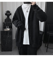 画像をギャラリービューアに読み込む, シンプル カーディガン 全2色 カジュアル メンズ 韓国