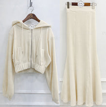 画像をギャラリービューアに読み込む, セットアップ ツーピース コーデュロイ パーカー レディース マーメイド ロング スカート