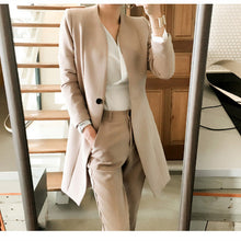 画像をギャラリービューアに読み込む, パンツスーツ フォーマル ロングジャケット 卒業式 入学式