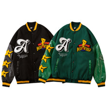 画像をギャラリービューアに読み込む, スタジャン ジャケット アウター ロゴ カジュアル