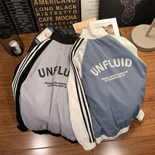 画像をギャラリービューアに読み込む, ナイロンジャケット ジップアップ ジャージ バイカラー ライン