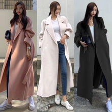 画像をギャラリービューアに読み込む, ハンドメイド サイドスリットロング コート レデイース  3色