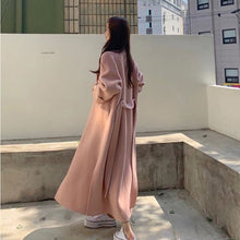 画像をギャラリービューアに読み込む, ハンドメイド サイドスリットロング コート レデイース  3色