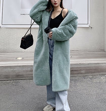 画像をギャラリービューアに読み込む, エレガント ファーコート モコモコ レデイース  5色