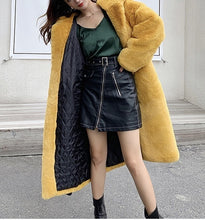画像をギャラリービューアに読み込む, エレガント ファーコート モコモコ レデイース  5色