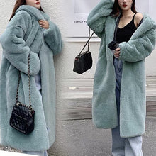 画像をギャラリービューアに読み込む, エレガント ファーコート モコモコ レデイース  5色