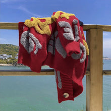 画像をギャラリービューアに読み込む, カーディガン ルーズニット ボア 英字ロゴ オーバーサイズ