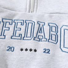 画像をギャラリービューアに読み込む, ロゴ ハーフジップ スウェットシャツ カジュアル