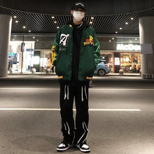 画像をギャラリービューアに読み込む, スタジャン ジャケット アウター ロゴ カジュアル