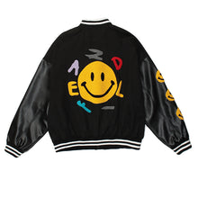 画像をギャラリービューアに読み込む, スタジャン アウター スマイル サガラワッペンPU