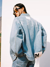 画像をギャラリービューアに読み込む, MR. ENJOY DA MONEY (MEDM) デニムジャケット ビンテージ