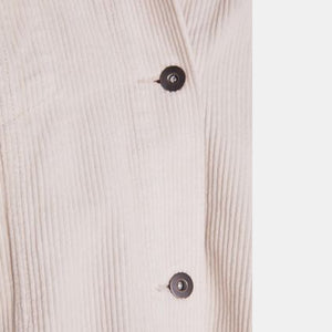 ZARA ザラ ポケット付きコーデュロイ地シャツジャケット レディース 8372222
