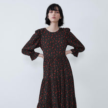 画像をギャラリービューアに読み込む, ZARA ザラ 新品　ロングワンピース　花柄　ドット8342344