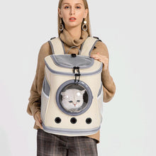 画像をギャラリービューアに読み込む, 猫犬兼用 ペット用キャリーバッグ 宇宙船カプセル型ペットバックパック