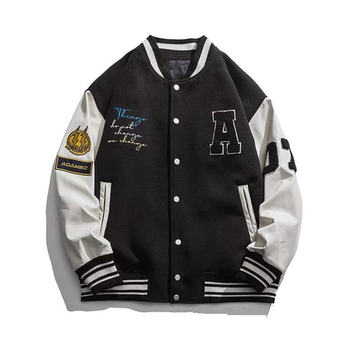 メンズ ジャケット スタジャン バックステッチ 秋春 アウター