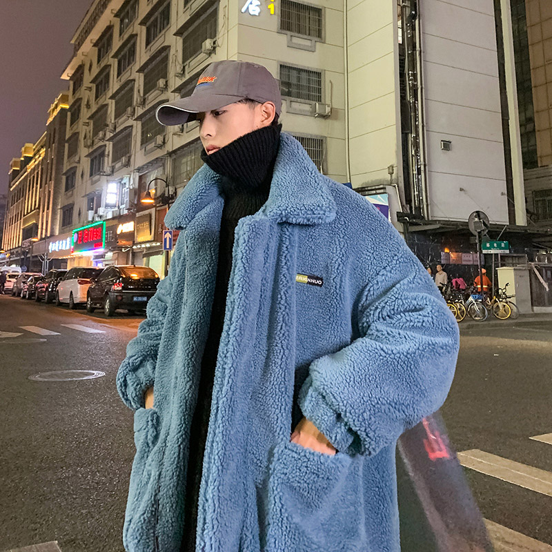 人気商品！おしゃれな ビッグ ボアジャケット メンズ 韓国  