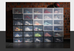 30%OFF NIKE 収納靴ボックス タワーボックス スニーカーTOWER BOX 強い密封性 ブラック ホワイト