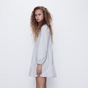 ZARA ザラ新品 ストレッチワンピース　レディース　春夏秋 0219304