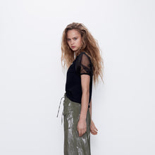 画像をギャラリービューアに読み込む, ZARA ザラ 2020 PHOTO SCALA. プリント柄Ｔシャツ 個性的 夏4644401