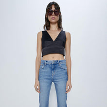 画像をギャラリービューアに読み込む, ZARA ザラ ZW PREMIUM SLIM OCEAN BLUE デニムパンツ レディース エレガント ブルー 6840041