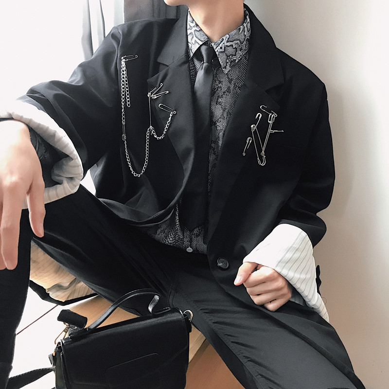 韓国系 メンズ ジャケット セットアップ ギャルソン ヨウジ スーツ