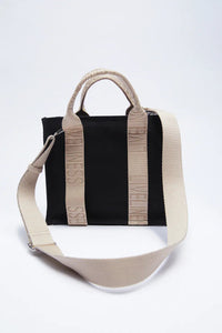 ZARA ザラ テキスト ミニキャンバストートバッグ 3色 6832810