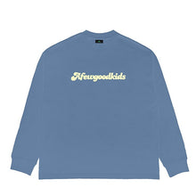 画像をギャラリービューアに読み込む, AFGK マルチカラー ロゴ スウェット 長袖Tシャツ カットソー