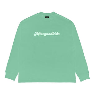 AFGK マルチカラー ロゴ スウェット 長袖Tシャツ カットソー