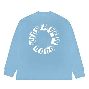 AFGK マルチカラー ロゴ スウェット 長袖Tシャツ カットソー
