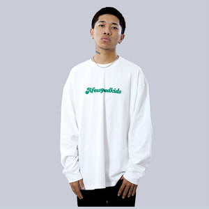 AFGK マルチカラー ロゴ スウェット 長袖Tシャツ カットソー