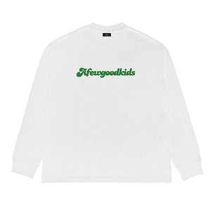 AFGK マルチカラー ロゴ スウェット 長袖Tシャツ カットソー