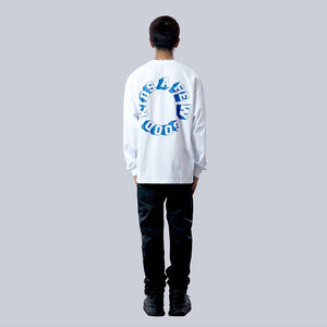 AFGK マルチカラー ロゴ スウェット 長袖Tシャツ カットソー