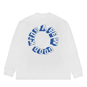 AFGK マルチカラー ロゴ スウェット 長袖Tシャツ カットソー