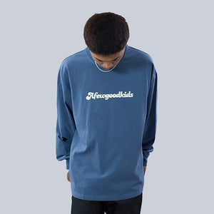AFGK マルチカラー ロゴ スウェット 長袖Tシャツ カットソー