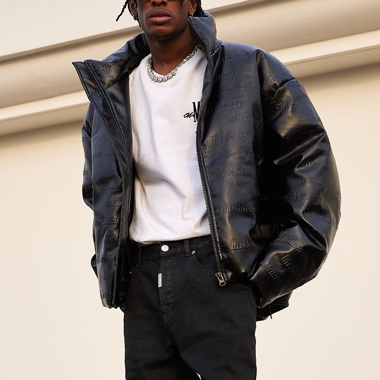 MEDM 3D立体ロゴ PUレザー 3周年限定モデル ダウンジャケット ｜公式  