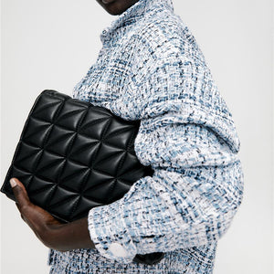 ZARA ザラテクスチャー シャツジャケットコットン青色白色レディース2284137