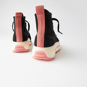 ZARA ザラ チャンキーソールレースアップハイカットスニーカー 3403510
