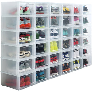 30%OFF NIKE 収納靴ボックス タワーボックス スニーカーTOWER BOX 強い密封性 ブラック ホワイト