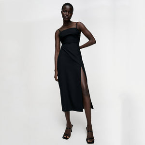 ZARA ザラチューブドレスポリエステルブラックレディース7969029