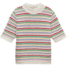 画像をギャラリービューアに読み込む, ZARA ザラストライプニットトップスコットンマルチカラーレディース3859030
