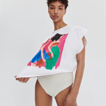 画像をギャラリービューアに読み込む, ZARA ザラガールズプリントTシャツコットンフクシアレディース5644111
