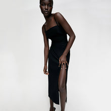 画像をギャラリービューアに読み込む, ZARA ザラチューブドレスポリエステルブラックレディース7969029