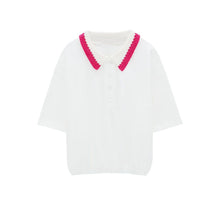 画像をギャラリービューアに読み込む, ZARA ザラコントラストＴシャツ ホワイトレディース1930043