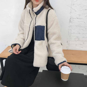 20%OFF レディース ボアジャケットラシャコート韓国風 コート 秋冬新品