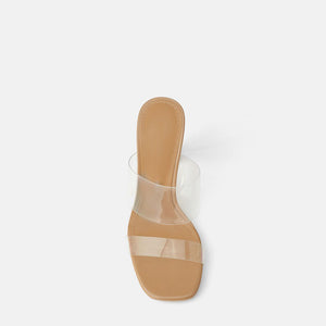 ZARA　ザラ　新品　クリアヒール付きビニールサンダル