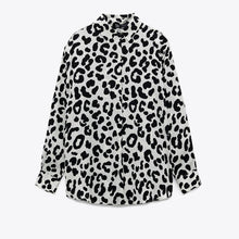 画像をギャラリービューアに読み込む, ZARA ザラサテン地シャツポリエステルホワイトブラックレディース2535308