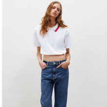 画像をギャラリービューアに読み込む, ZARA ザラコントラストＴシャツ ホワイトレディース1930043