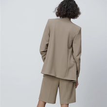 画像をギャラリービューアに読み込む, ZARA ザラダブルブレスト ブレザーポリエステルミンクレディース2761056