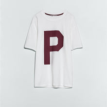 画像をギャラリービューアに読み込む, ZARA ザライニシャル Ｔシャツシルバーレディースメンズ0085350